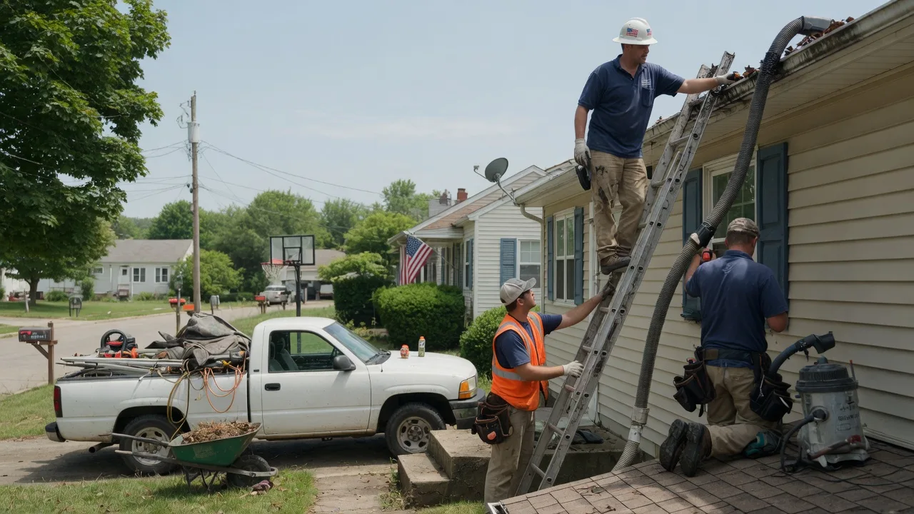 Gutter Installation in Congerville, IL near me
